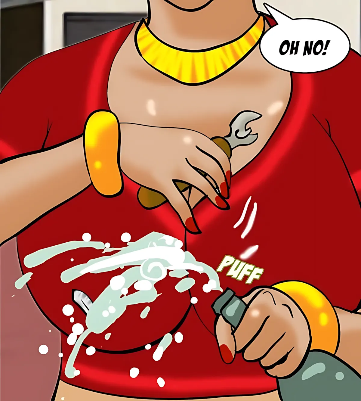 Velamma All Episodes Comics - 89 . Velamma - Episode 89 - Young, Dumb, And Full Of Cum - Page 108
