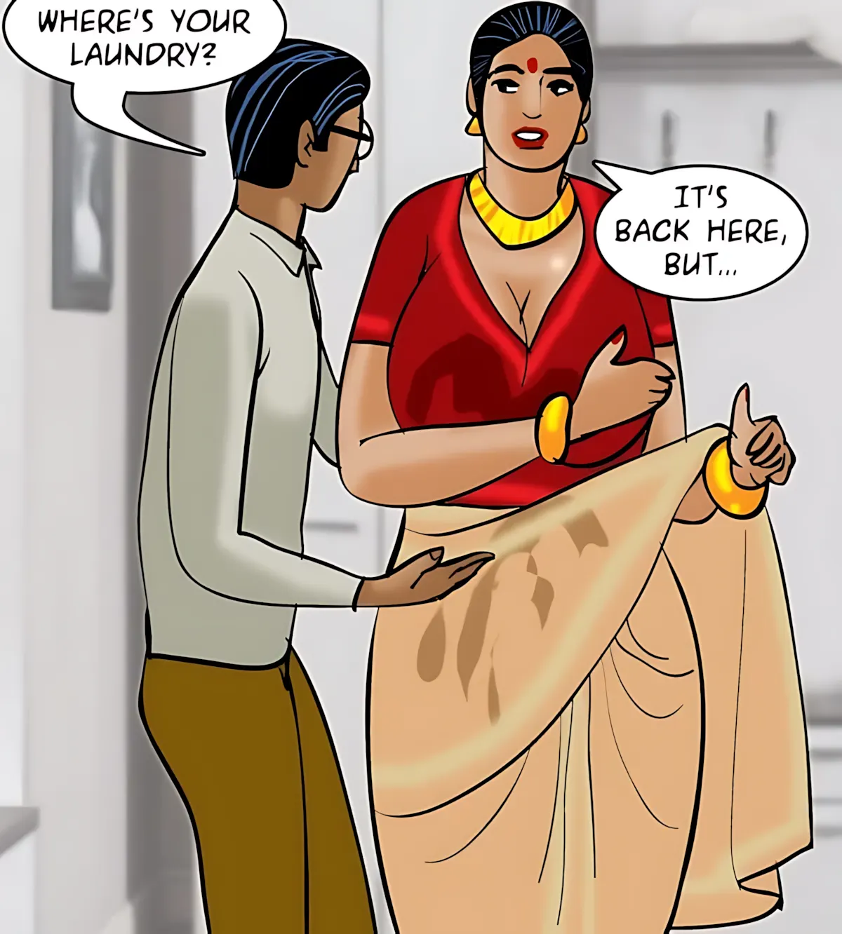 Velamma All Episodes Comics - 89 . Velamma - Episode 89 - Young, Dumb, And Full Of Cum - Page 109