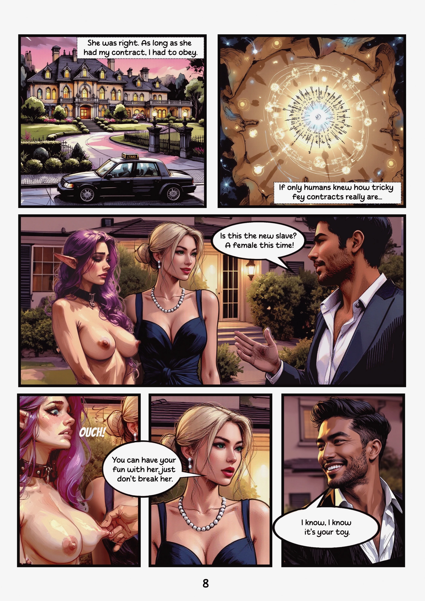 Fey Breeder Comix [Queen Potato] - Fey Breeder Comix 1 - Page 8