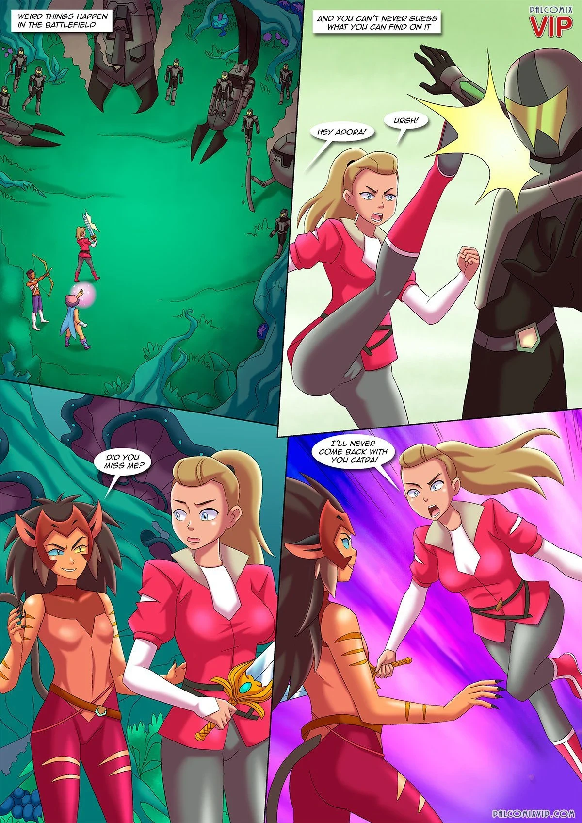 Cat’s In The Bag (She-Ra And The Princesses Of Power) [Palcomix] - 1 . Cat's In The Bag - (She-Ra And The Princesses Of Power) [Palcomix] - Page 2