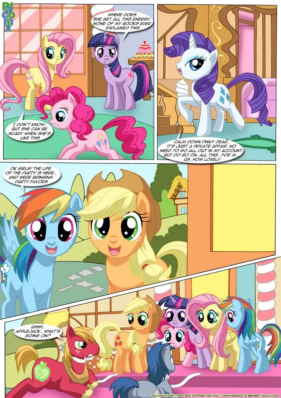 Pinky’s Porntastic Party (My Little Pony – Friendship Is Magic) - 1 . Pinky's Porntastic Party - (My Little Pony - Friendship Is Magic) [PalComix] - Page 4