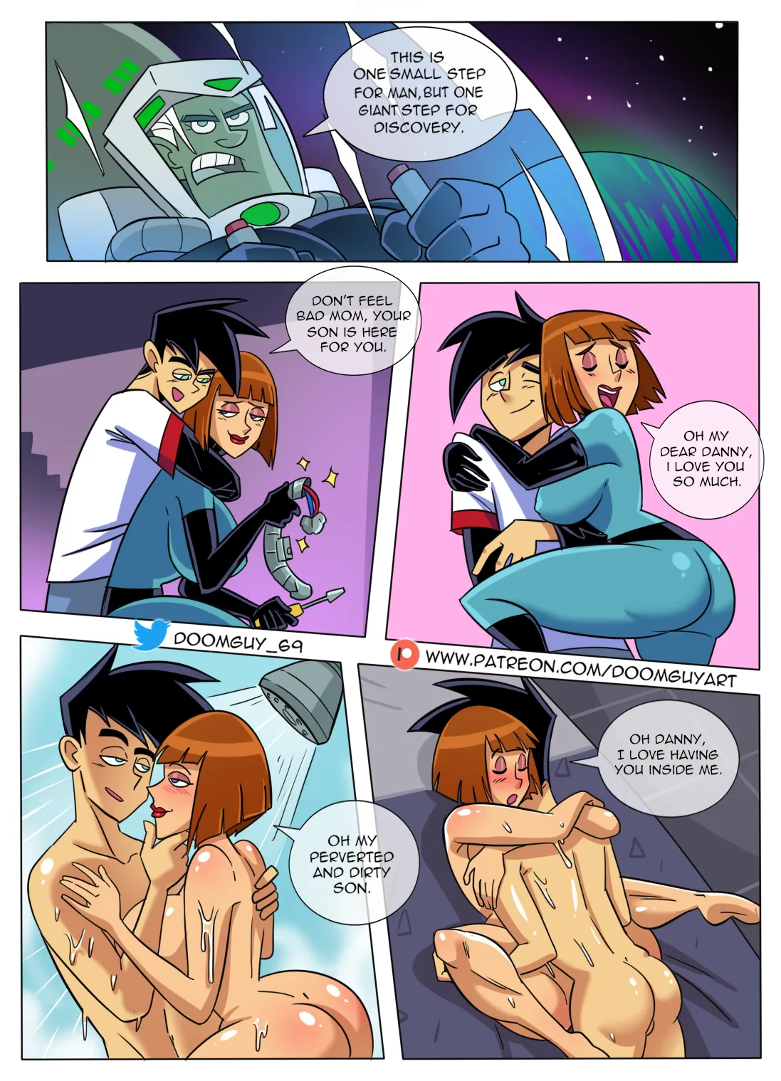 A Mother’s Plan (Danny Phantom) - 1 . Maddie Fenton - A Mother's Plan - Chapter 1 [DoomGuyArt] - Page 6
