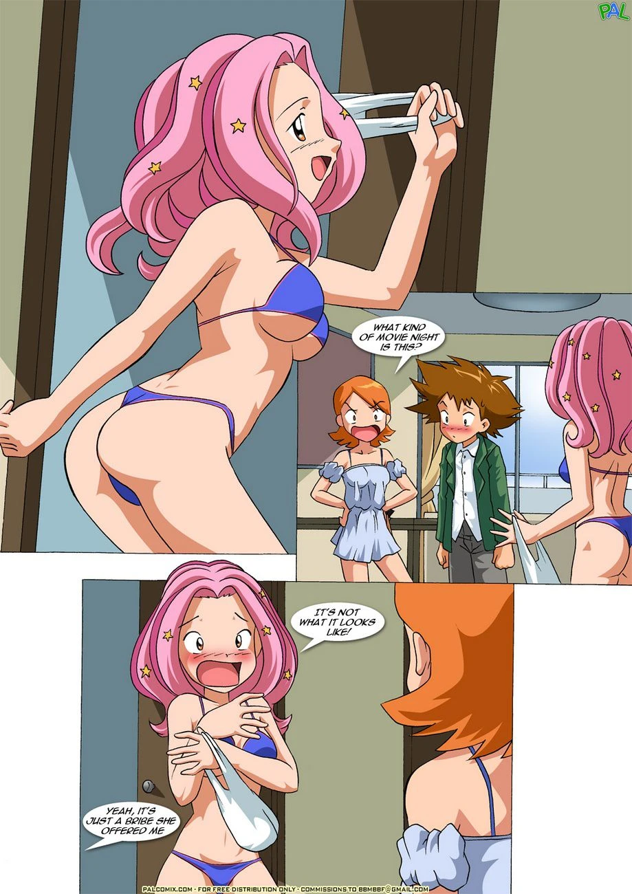 Movie Night At Tai’s (Digimon) [PalComix] - 1 . Movie Night At Tai's (Digimon) [PalComix] - Page 7