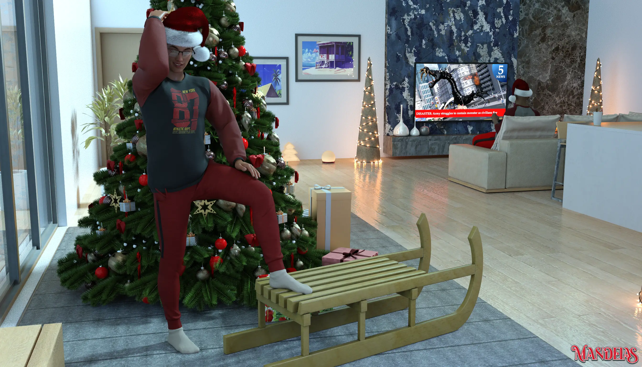 Gift from Santa Claus [Mandelas] - 2 . Gift from Santa Claus - Chapter 2 - Page 5