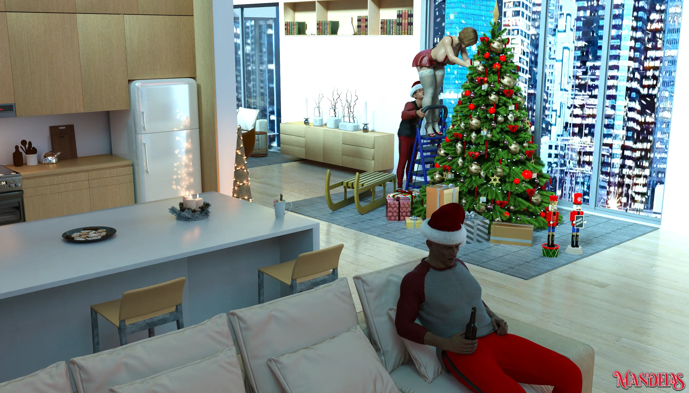 Gift from Santa Claus [Mandelas] - 2 . Gift from Santa Claus - Chapter 2 - Page 10