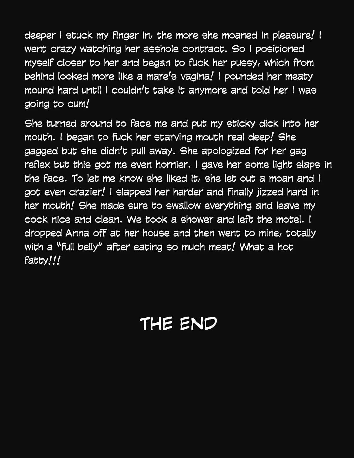 Animated Tales [WC | TF] - NOBODY WANTED TO FUCK THE COLLEGE FATTY - Page 8