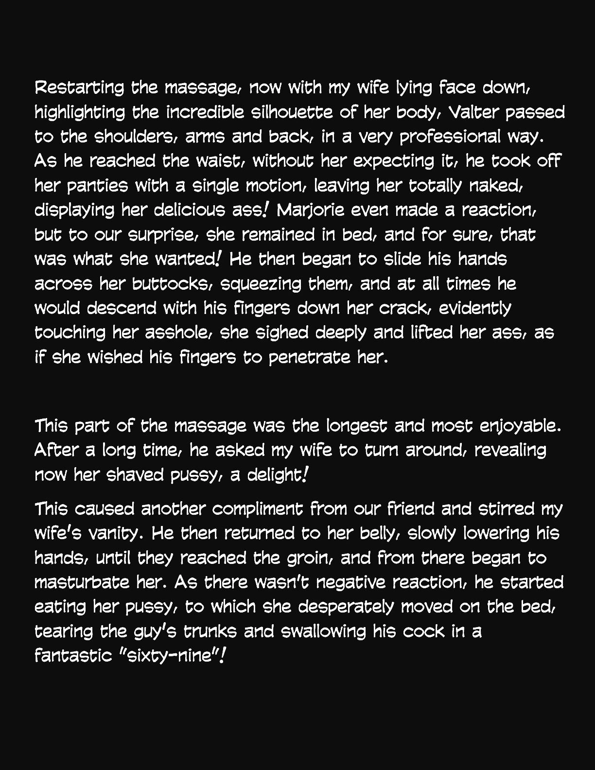 Animated Tales [WC | TF] - SENSUAL MASSAGE FOR THE FAITHFUL WIFE - Page 5