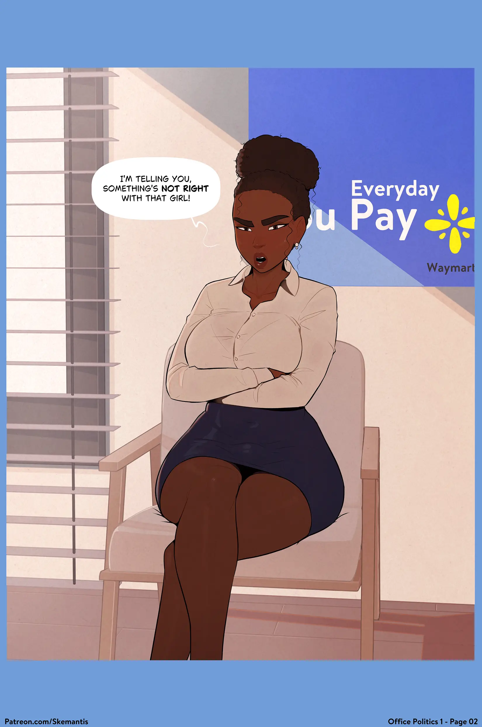 Office Politics - 1 . Office Politics - Chapter 1 [Skemantis] - Page 2