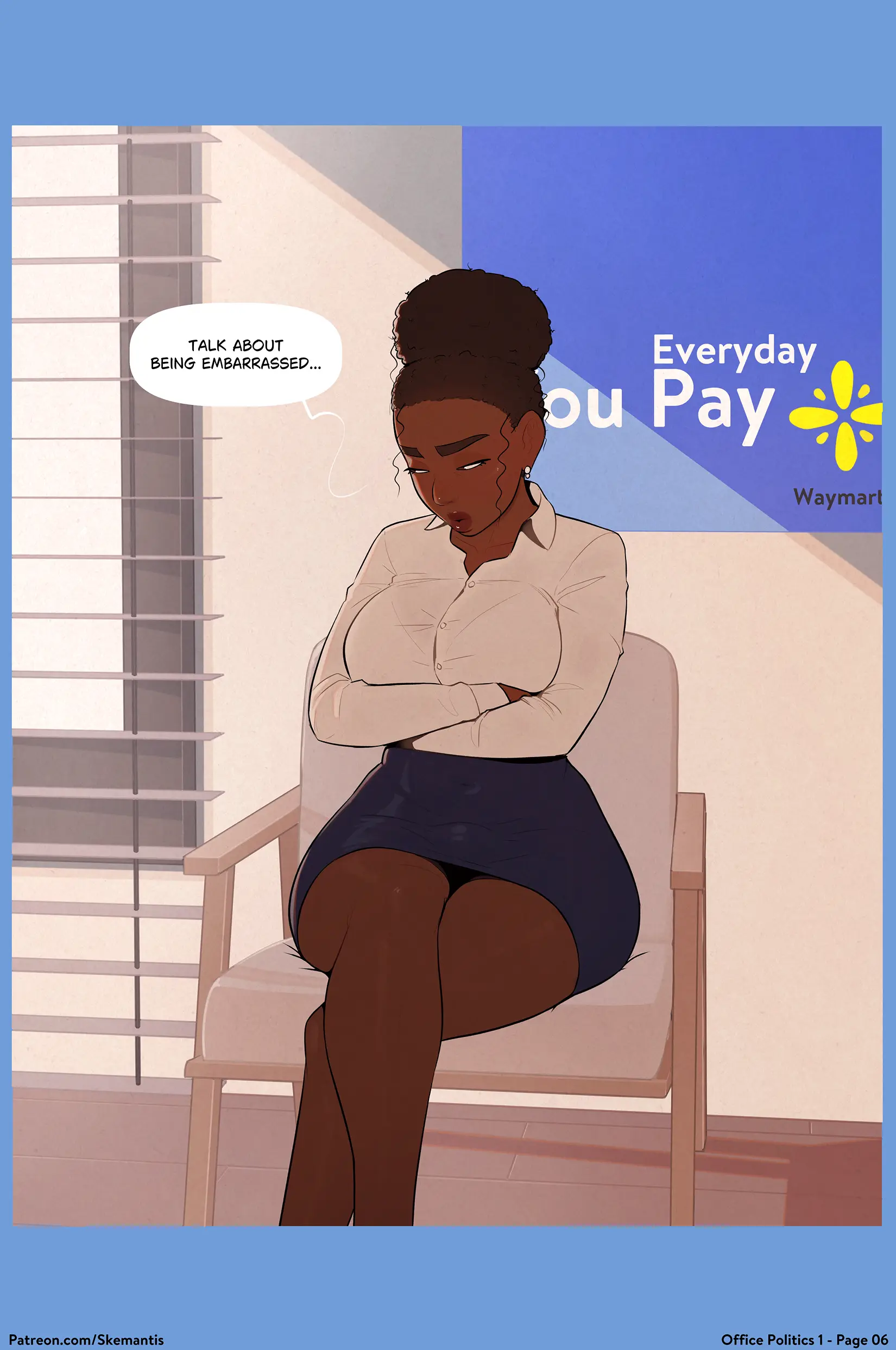 Office Politics - 1 . Office Politics - Chapter 1 [Skemantis] - Page 6