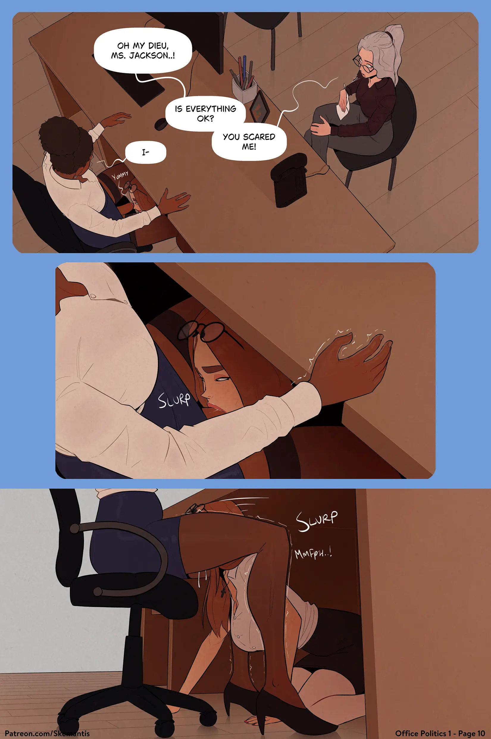 Office Politics - 1 . Office Politics - Chapter 1 [Skemantis] - Page 10