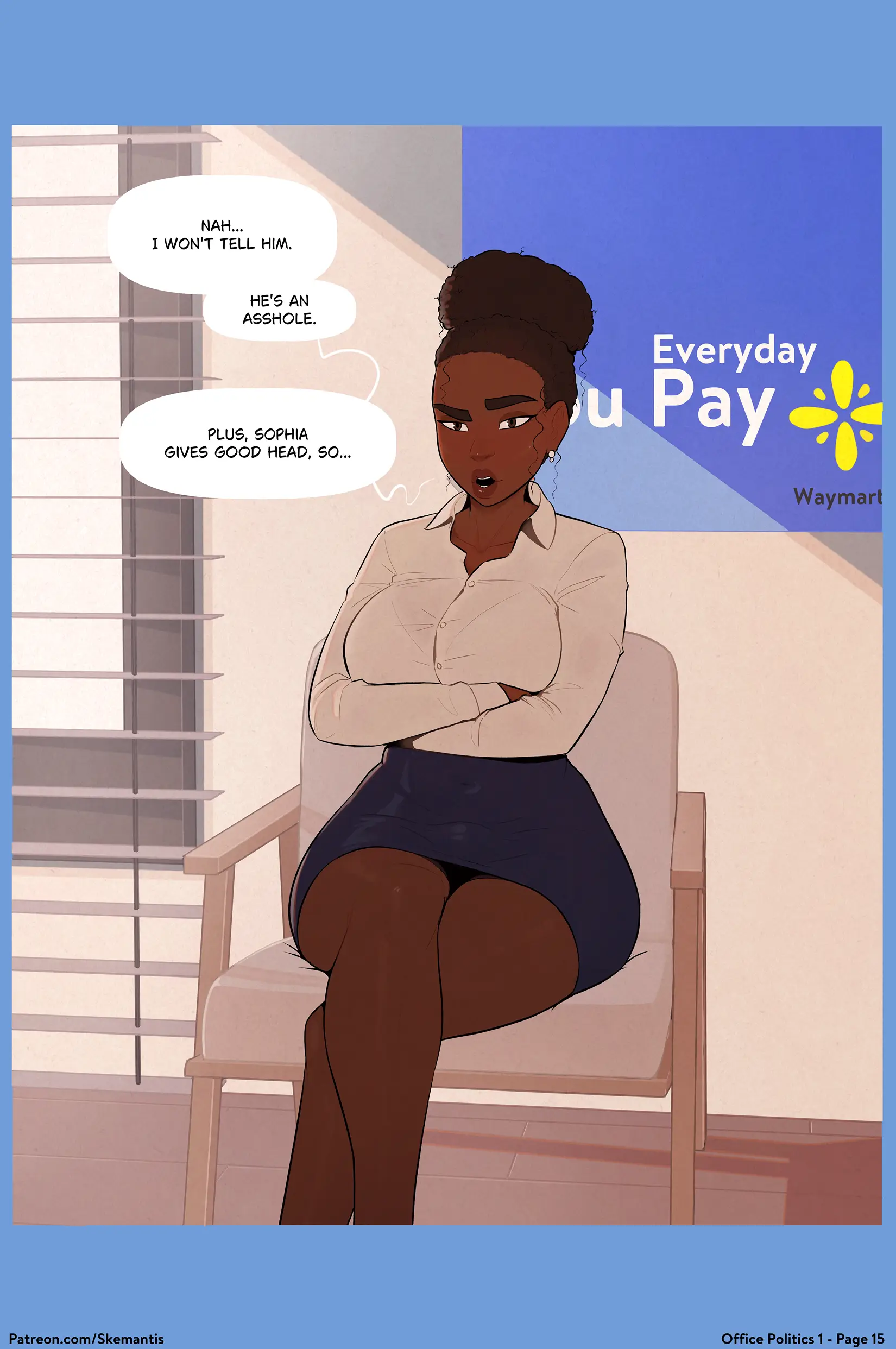 Office Politics - 1 . Office Politics - Chapter 1 [Skemantis] - Page 15