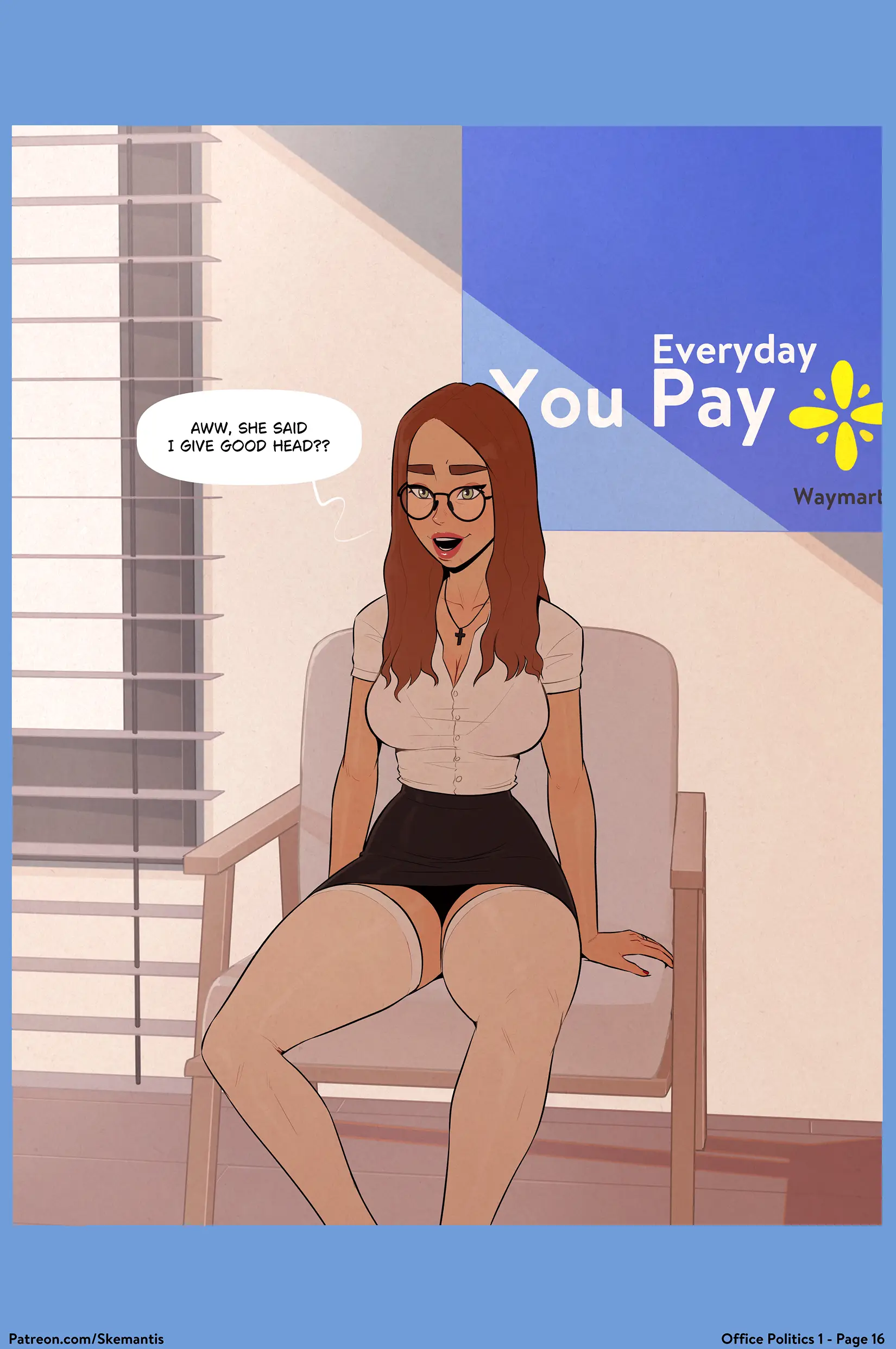 Office Politics - 1 . Office Politics - Chapter 1 [Skemantis] - Page 16