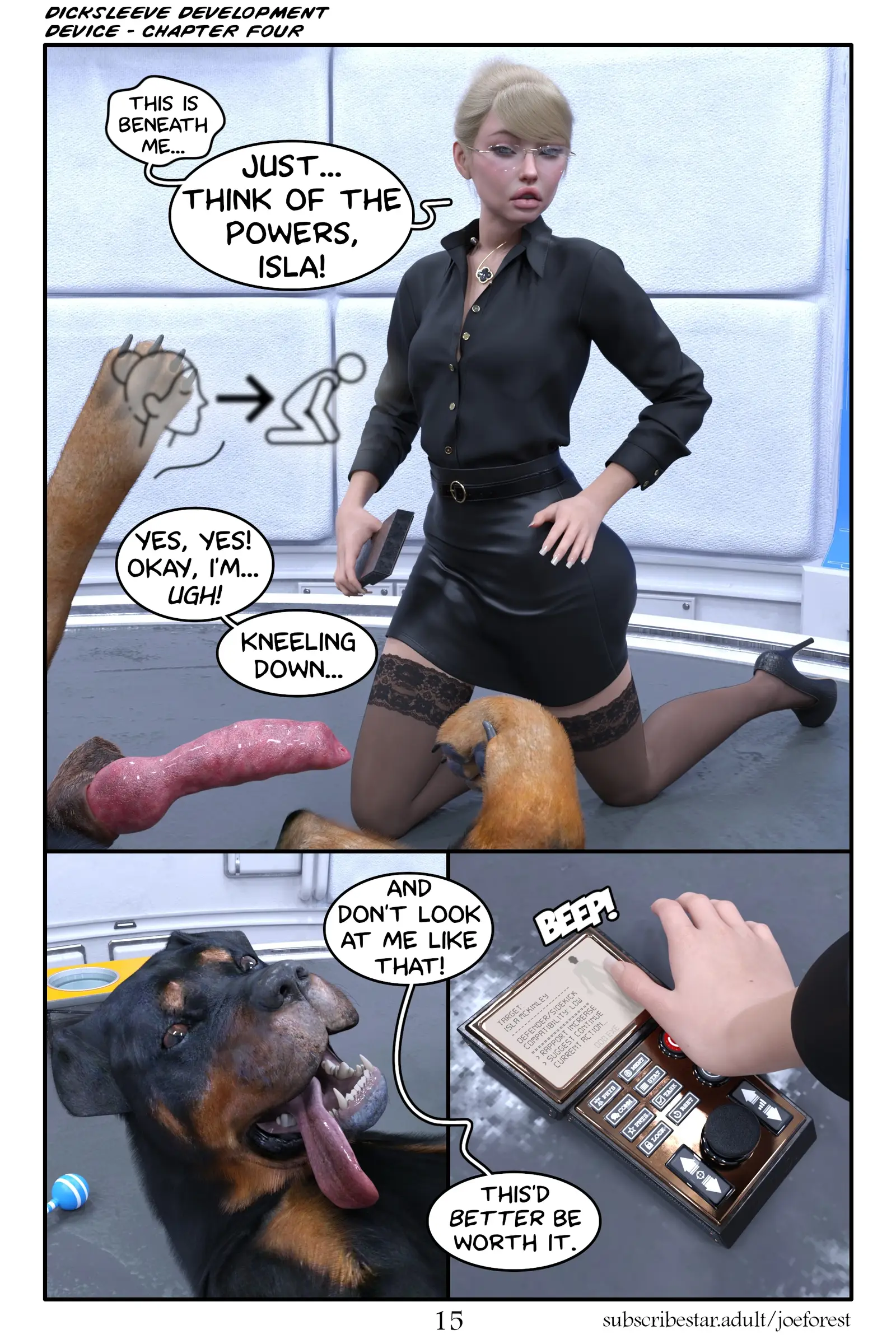 Dicksleeve Development Device [JoeForest] - 4 . Dicksleeve Development Device - Chapter 4 [JoeForest] - Page 16