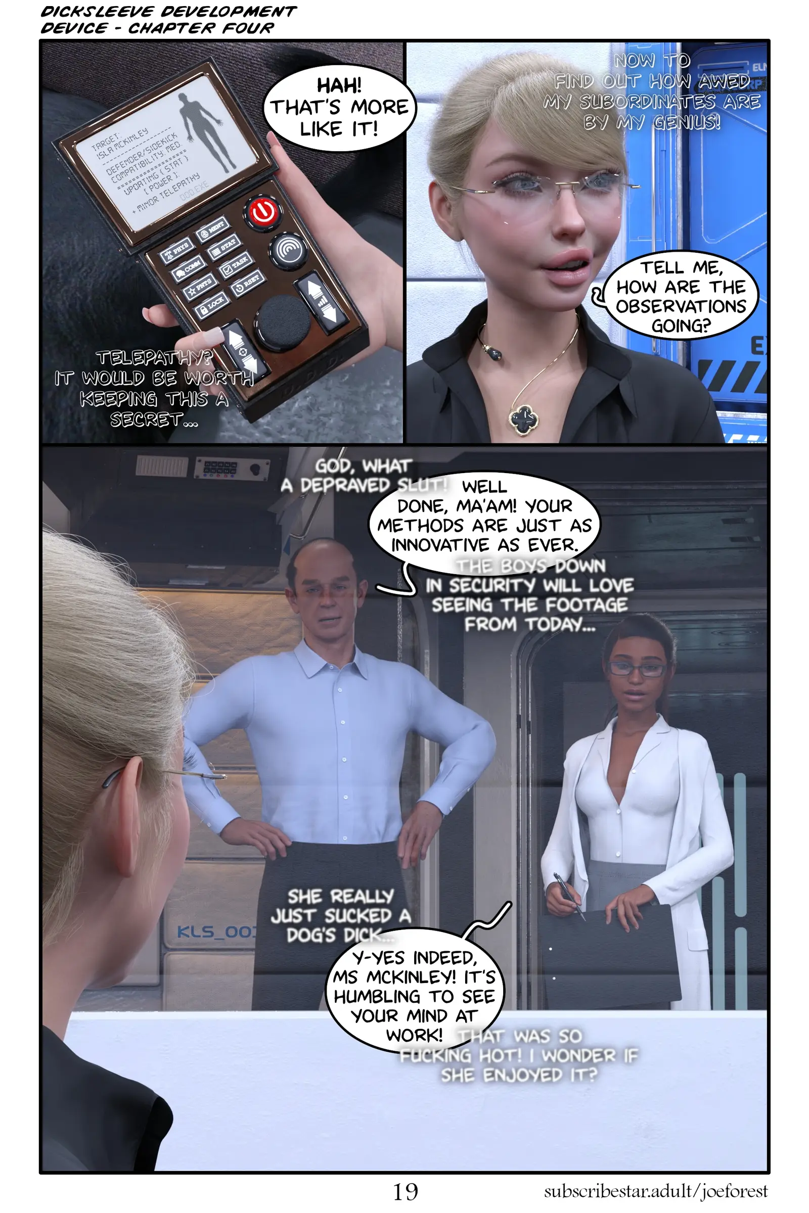 Dicksleeve Development Device [JoeForest] - 4 . Dicksleeve Development Device - Chapter 4 [JoeForest] - Page 20