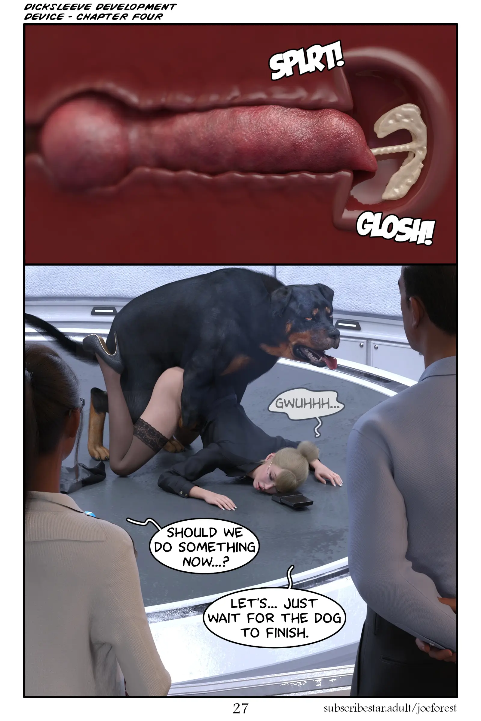 Dicksleeve Development Device [JoeForest] - 4 . Dicksleeve Development Device - Chapter 4 [JoeForest] - Page 28