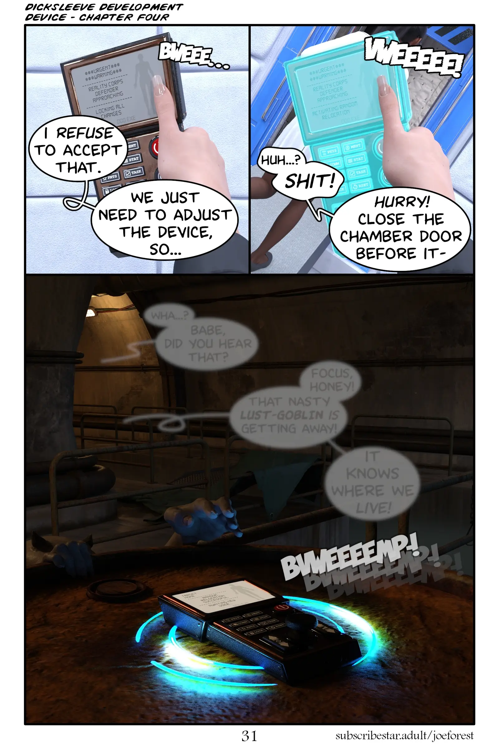 Dicksleeve Development Device [JoeForest] - 4 . Dicksleeve Development Device - Chapter 4 [JoeForest] - Page 32