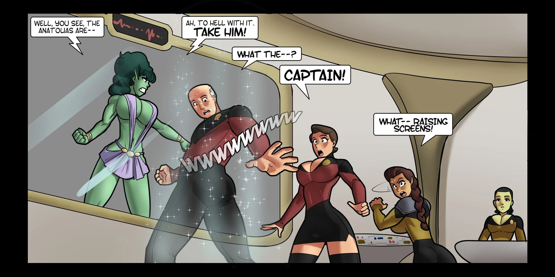 Galaxy Jaunt (Star Trek) [Rabies T Lagomorph] - 2 . Galaxy Jaunt - Chapter 2 [Rabies T Lagomorph] - Page 13