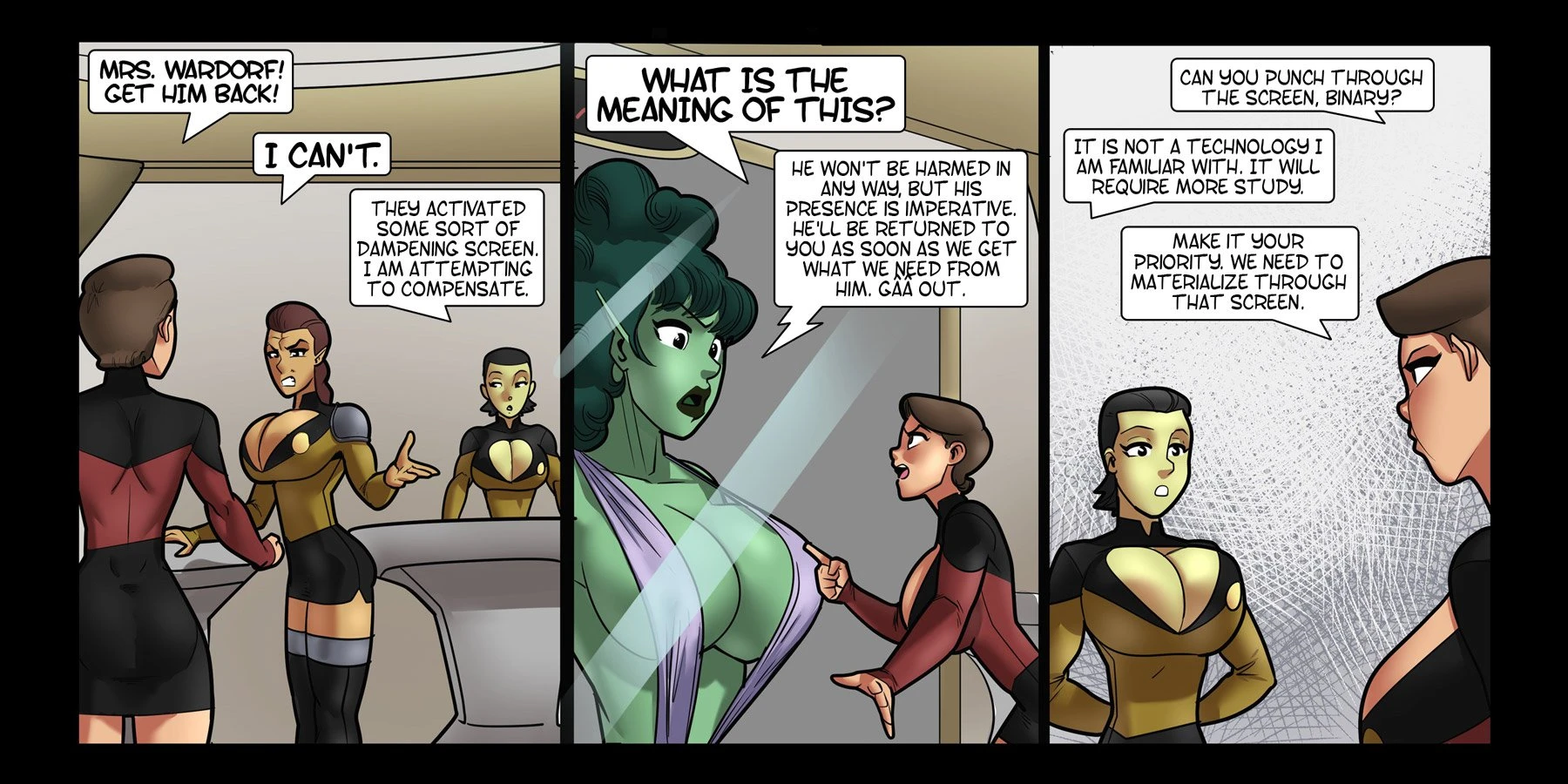 Galaxy Jaunt (Star Trek) [Rabies T Lagomorph] - 2 . Galaxy Jaunt - Chapter 2 [Rabies T Lagomorph] - Page 14