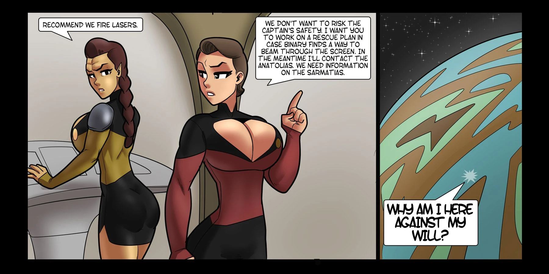 Galaxy Jaunt (Star Trek) [Rabies T Lagomorph] - 2 . Galaxy Jaunt - Chapter 2 [Rabies T Lagomorph] - Page 15