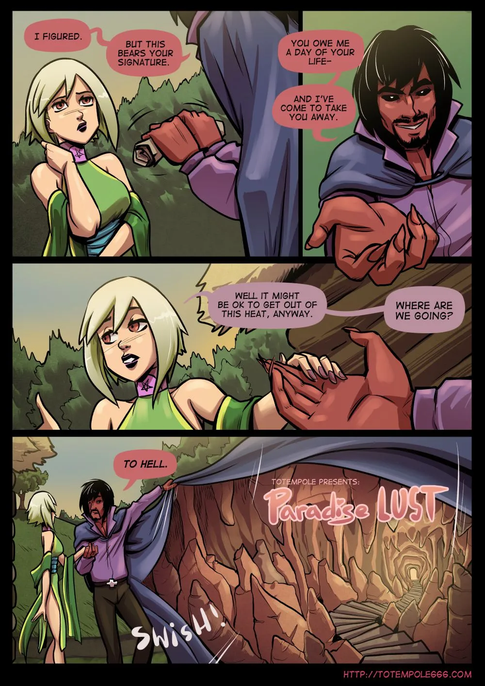 The Cummoner - 22 . The Cummoner - Chapter 22 - Paradise Lust [Totempole] - Page 4