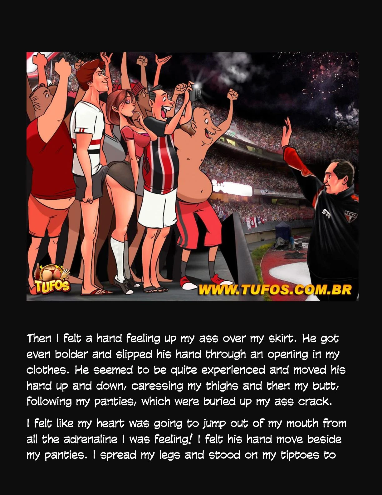 Animated Tales [WC | TF] - DRY HUMPED AND GROPED IN A SOCCER STADIUM - Page 6