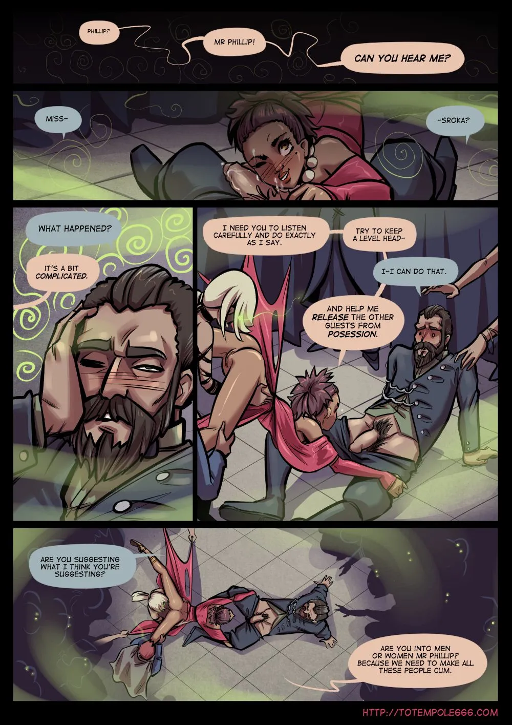 The Cummoner - 24 . The Cummoner - Chapter 24 - Bent On Mischief [Totempole] - Page 34