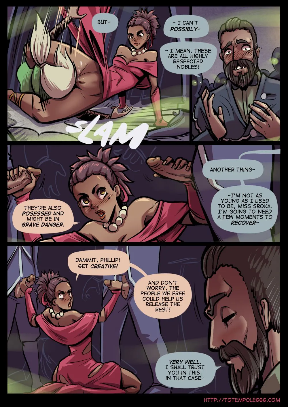 The Cummoner - 24 . The Cummoner - Chapter 24 - Bent On Mischief [Totempole] - Page 35
