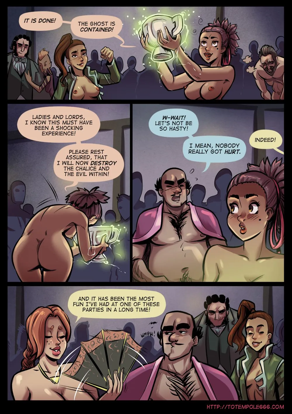 The Cummoner - 24 . The Cummoner - Chapter 24 - Bent On Mischief [Totempole] - Page 49