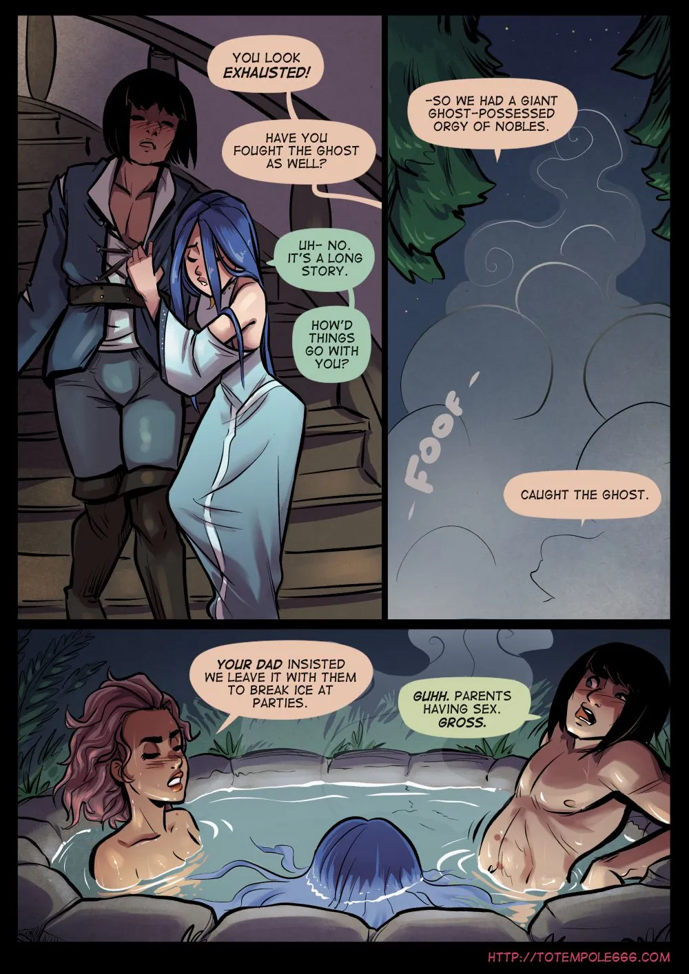 The Cummoner - 24 . The Cummoner - Chapter 24 - Bent On Mischief [Totempole] - Page 52