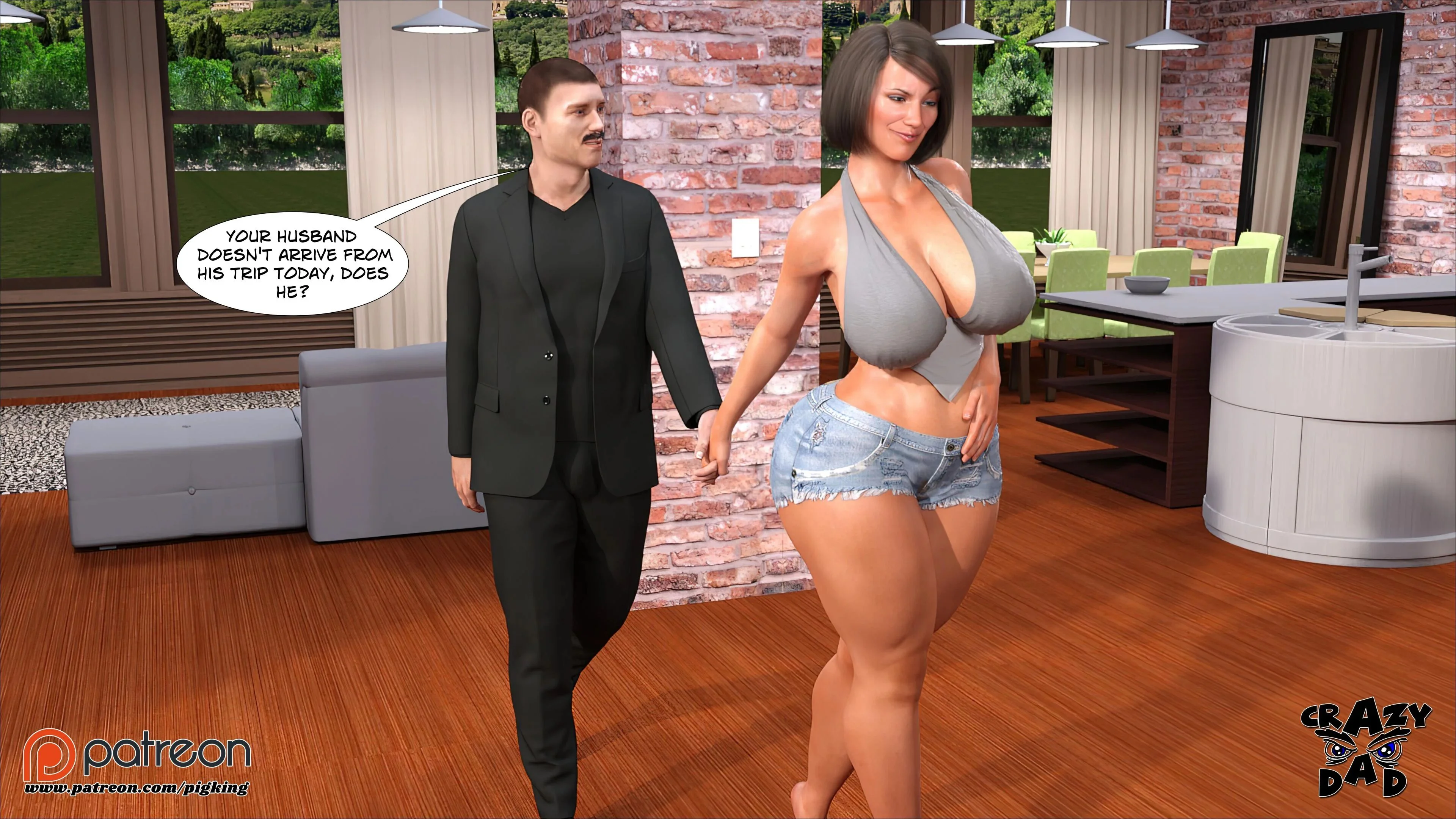 Foster Mother [CrazyDad3D] -  Foster Mother - Part - 42 [CrazyDad3D] - Page 40