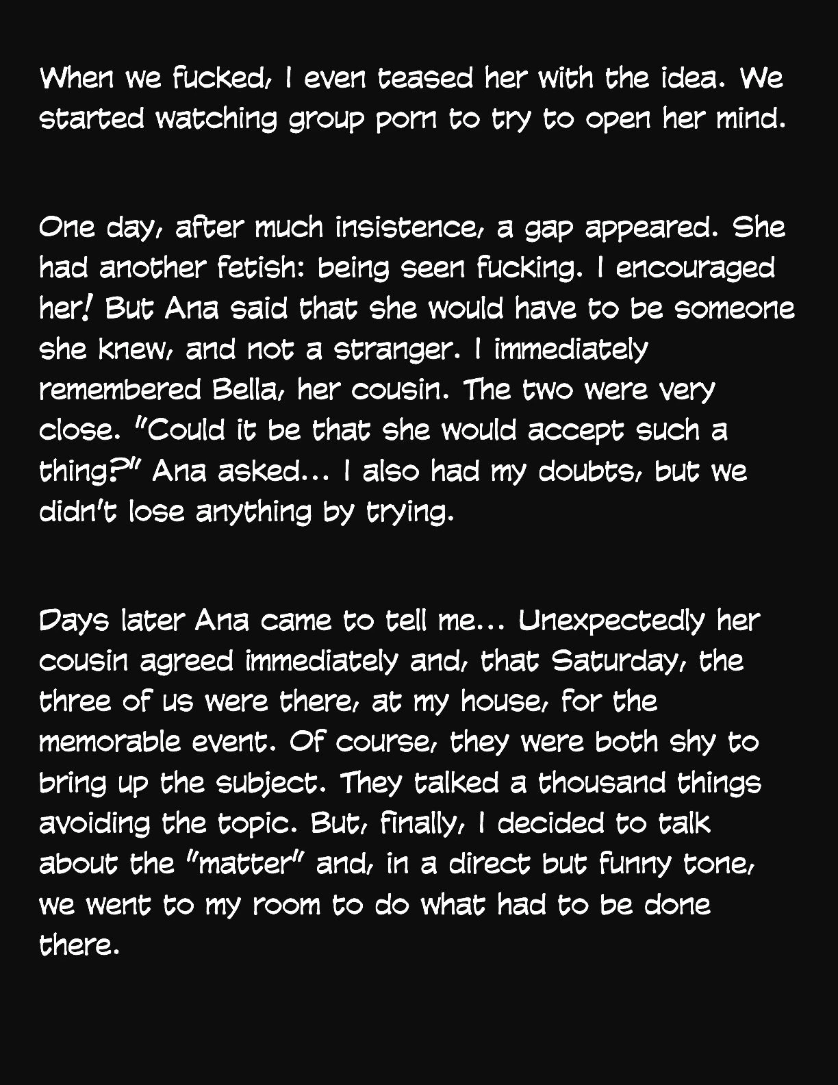 Animated Tales [WC | TF] - ME, MY GIRLFRIEND AND HER COUSIN - Page 2