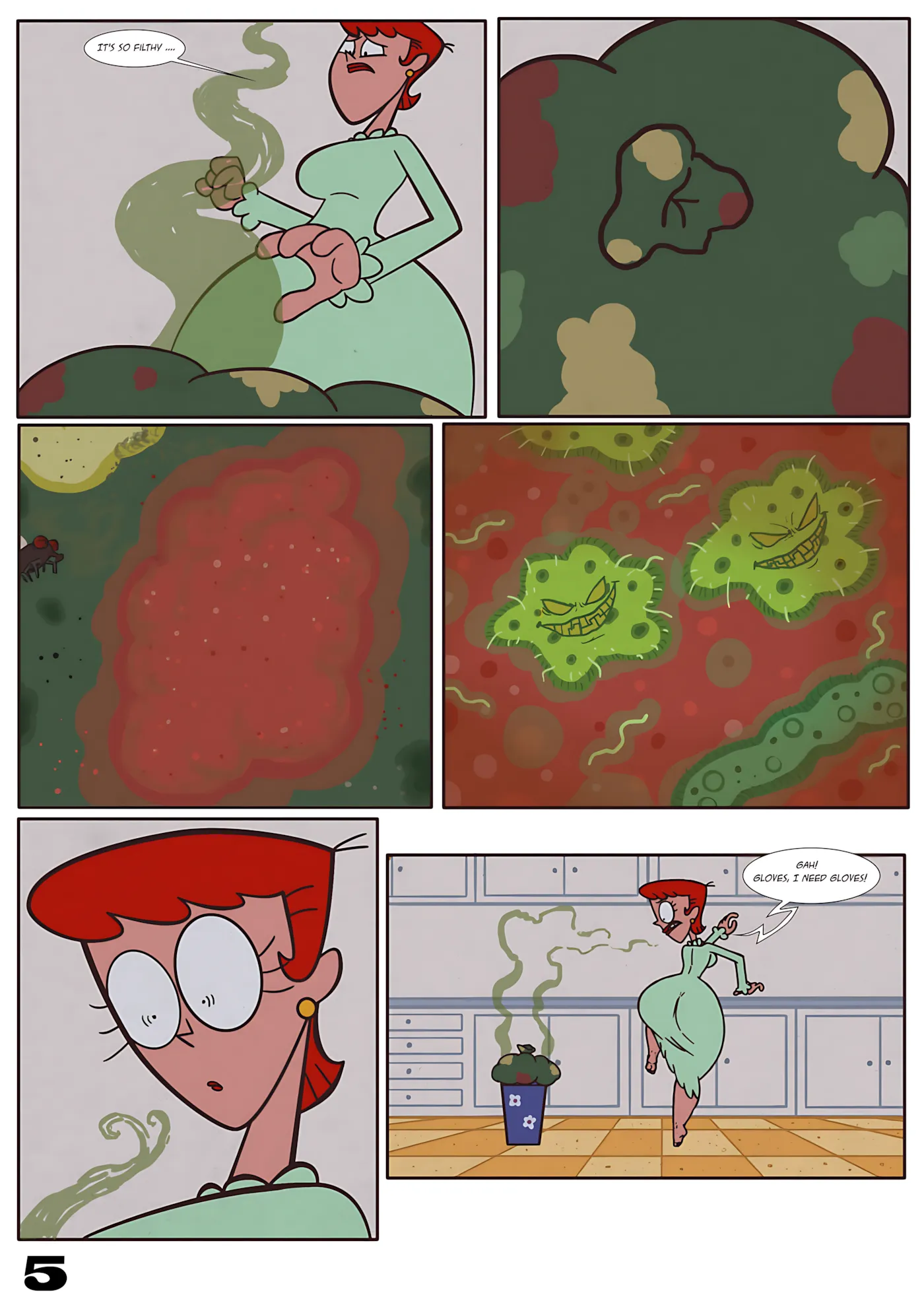 Dexter’s Dee Dee and Mom - 11. Dexter's Laboratory The Milking Motherly - Page 7
