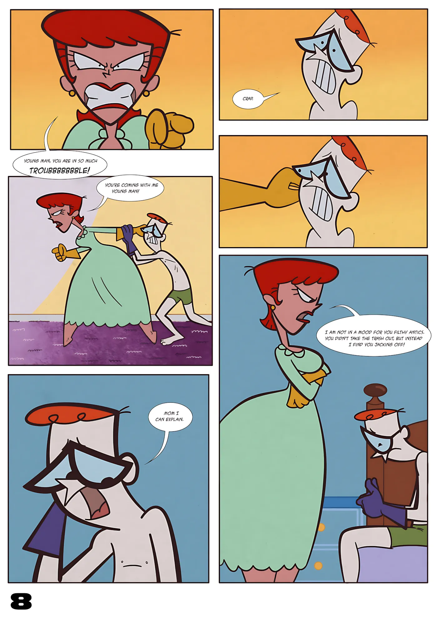 Dexter’s Dee Dee and Mom - 11. Dexter's Laboratory The Milking Motherly - Page 10