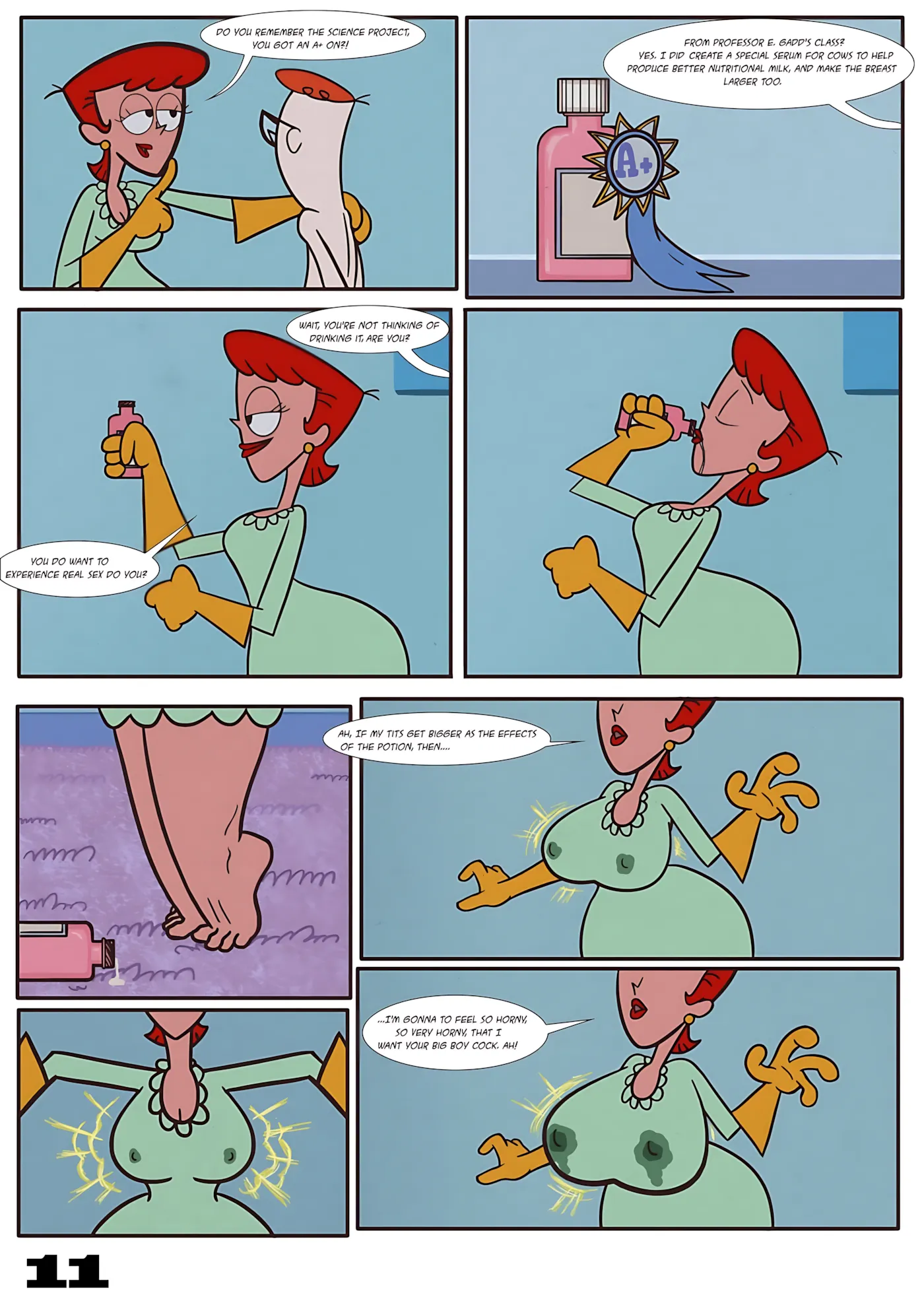 Dexter’s Dee Dee and Mom - 11. Dexter's Laboratory The Milking Motherly - Page 13