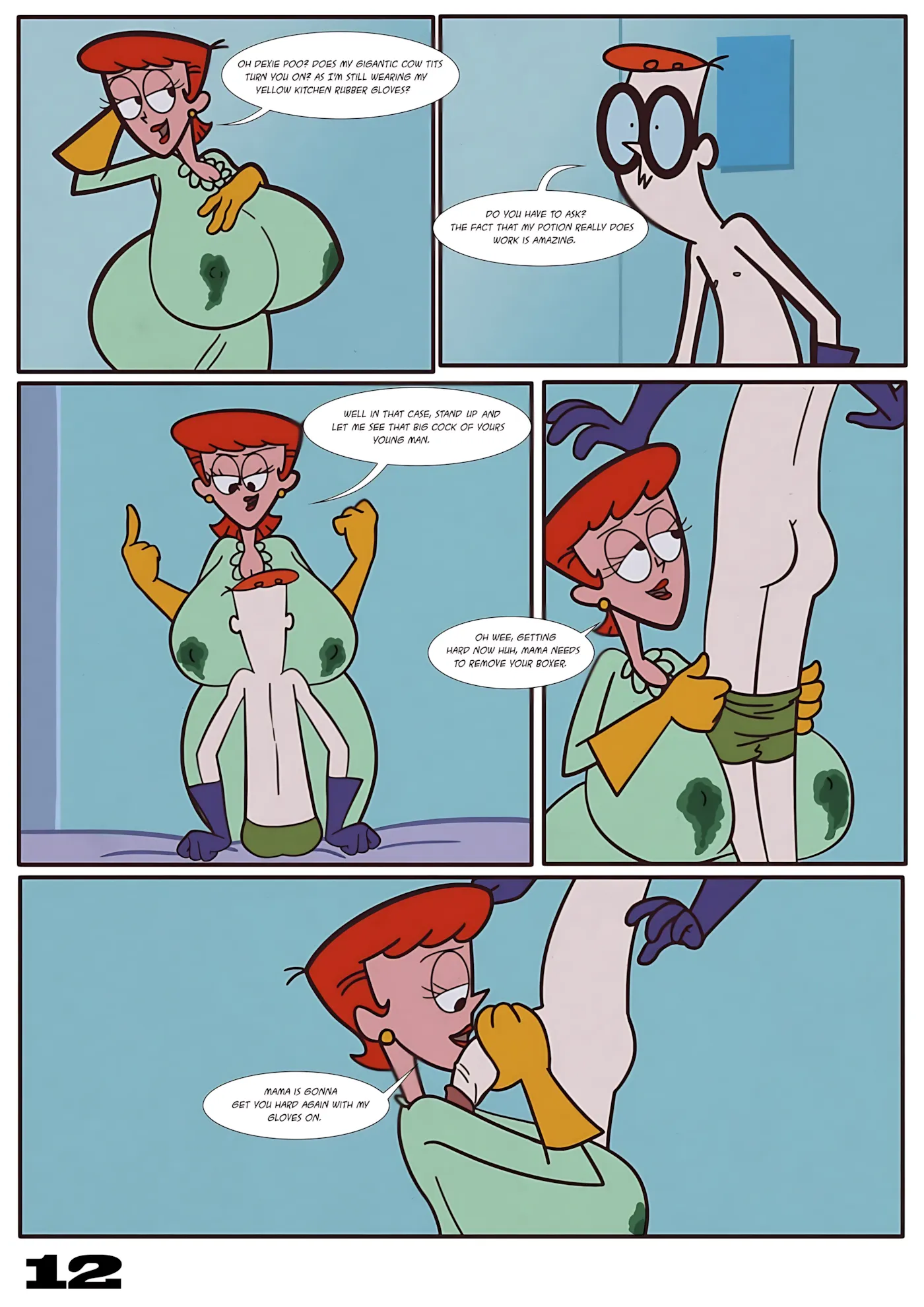 Dexter’s Dee Dee and Mom - 11. Dexter's Laboratory The Milking Motherly - Page 14