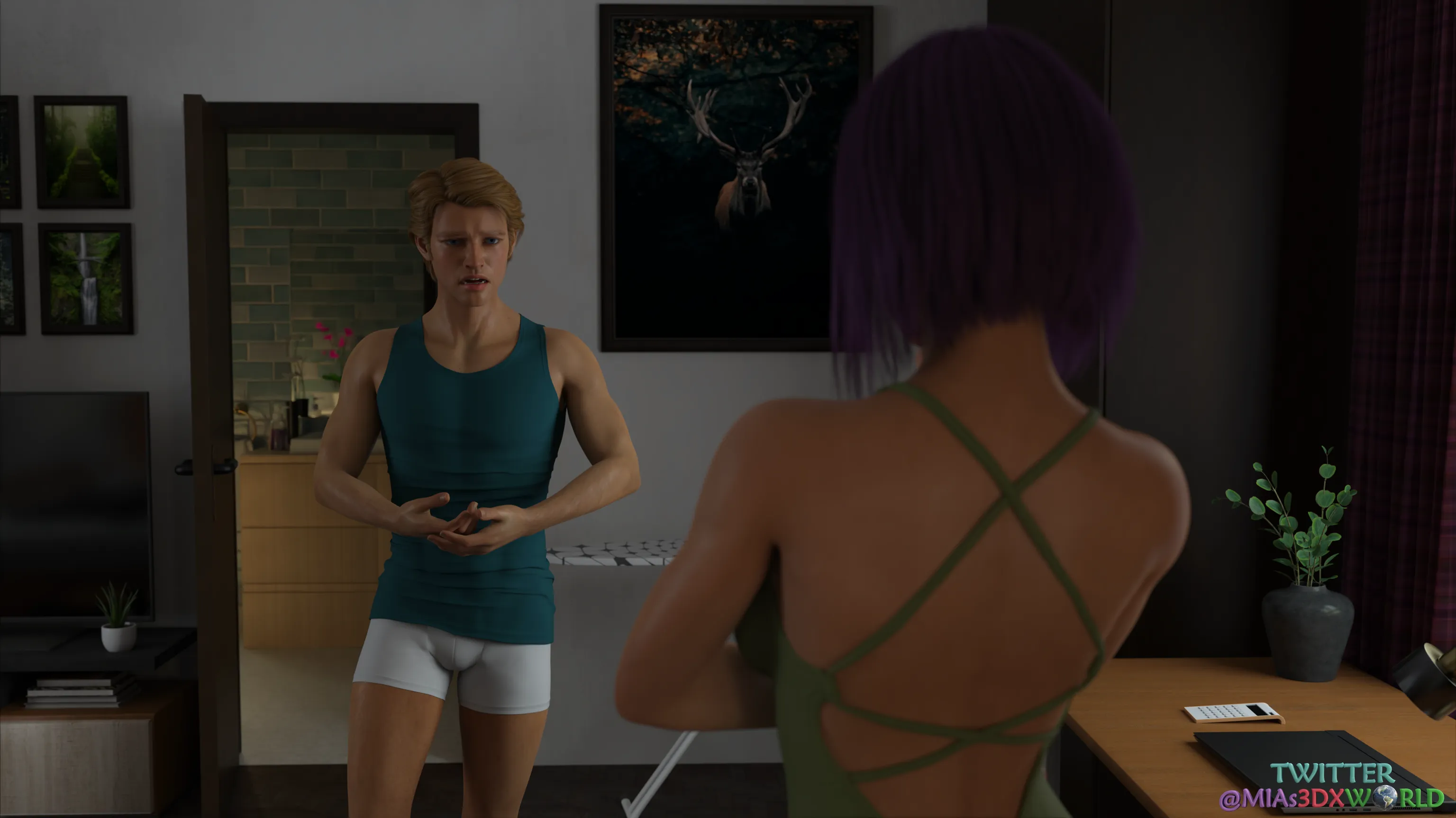 Temptation [MIAs3DXWorld] - 5.3 . Temptation - Chapter 5 - Part 3 - Page 23
