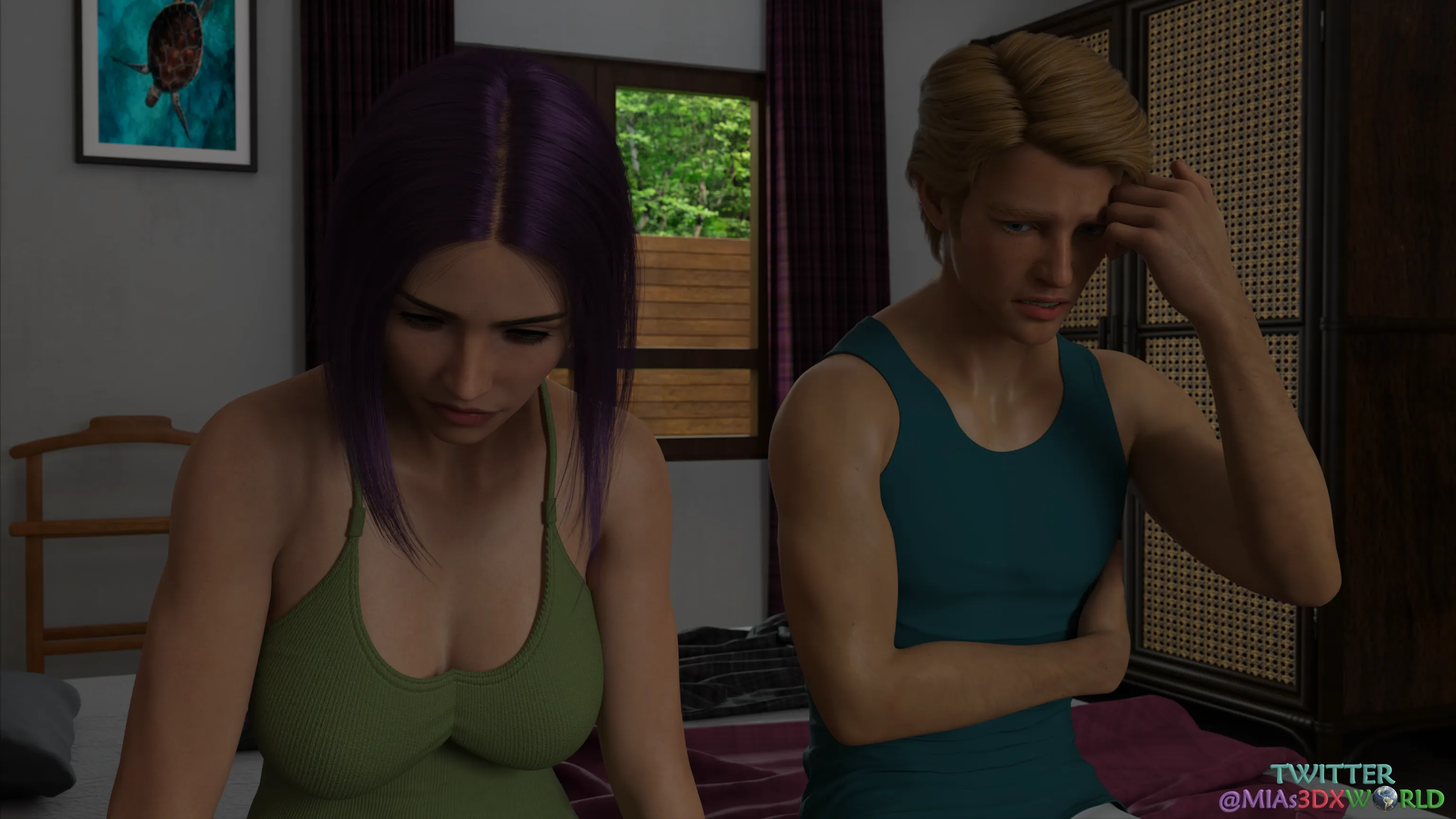 Temptation [MIAs3DXWorld] - 5.3 . Temptation - Chapter 5 - Part 3 - Page 27