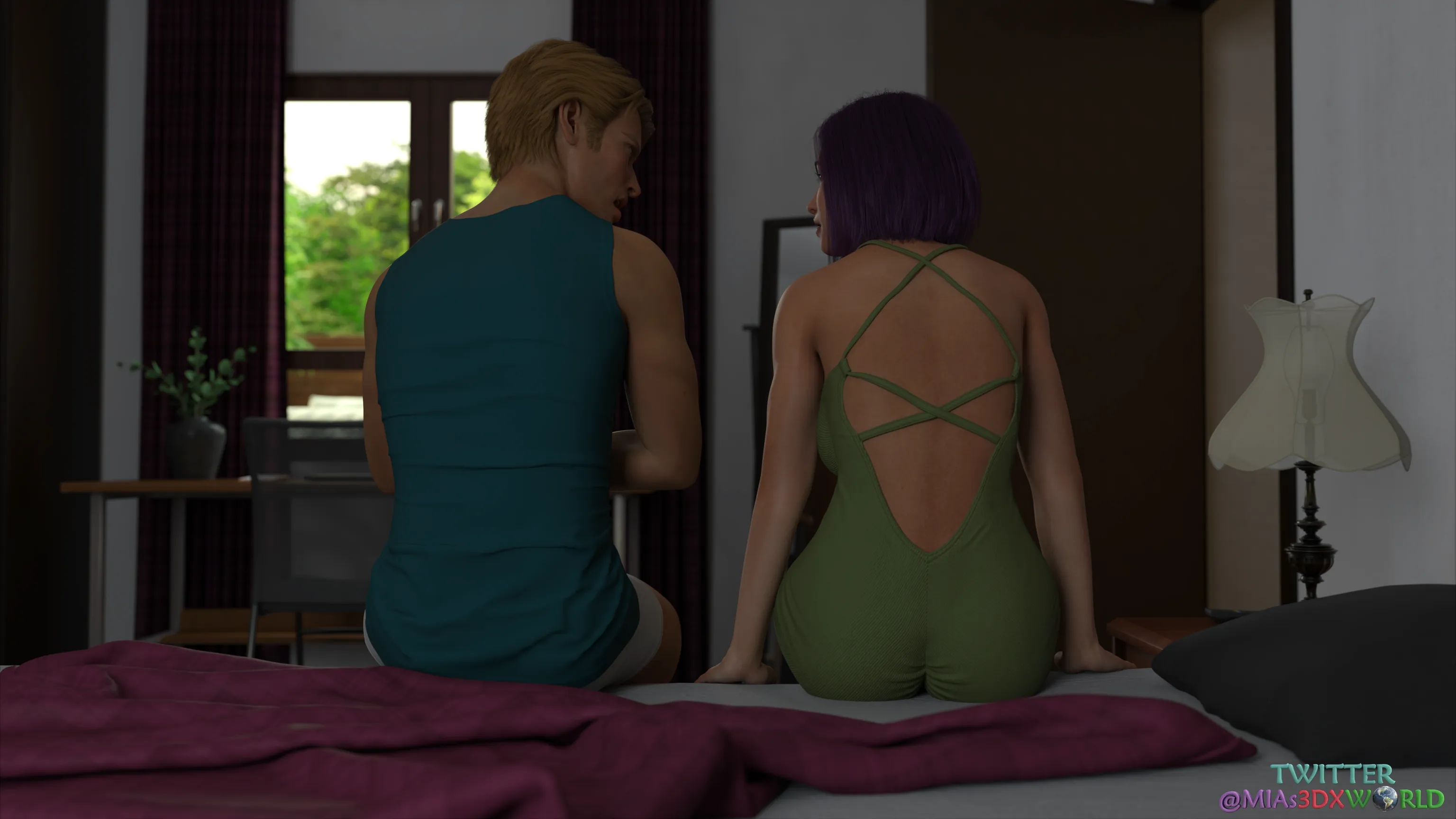 Temptation [MIAs3DXWorld] - 5.3 . Temptation - Chapter 5 - Part 3 - Page 29