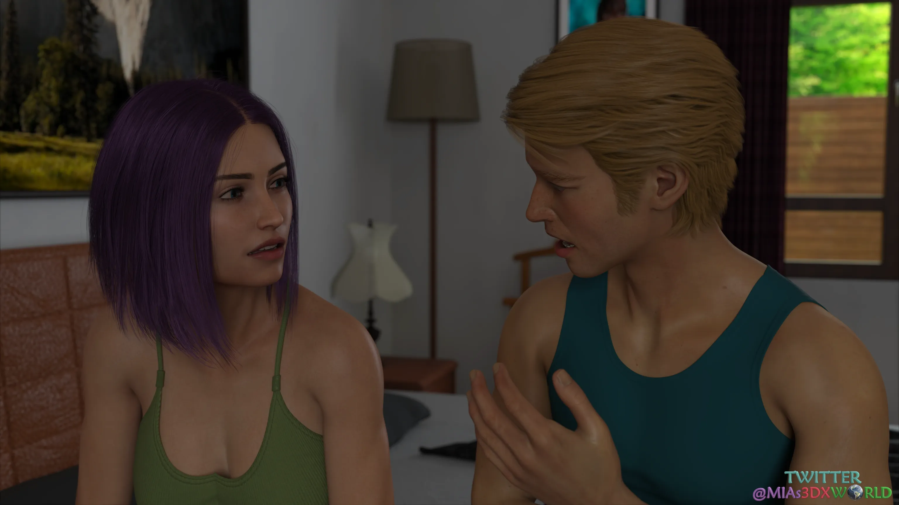 Temptation [MIAs3DXWorld] - 5.3 . Temptation - Chapter 5 - Part 3 - Page 30