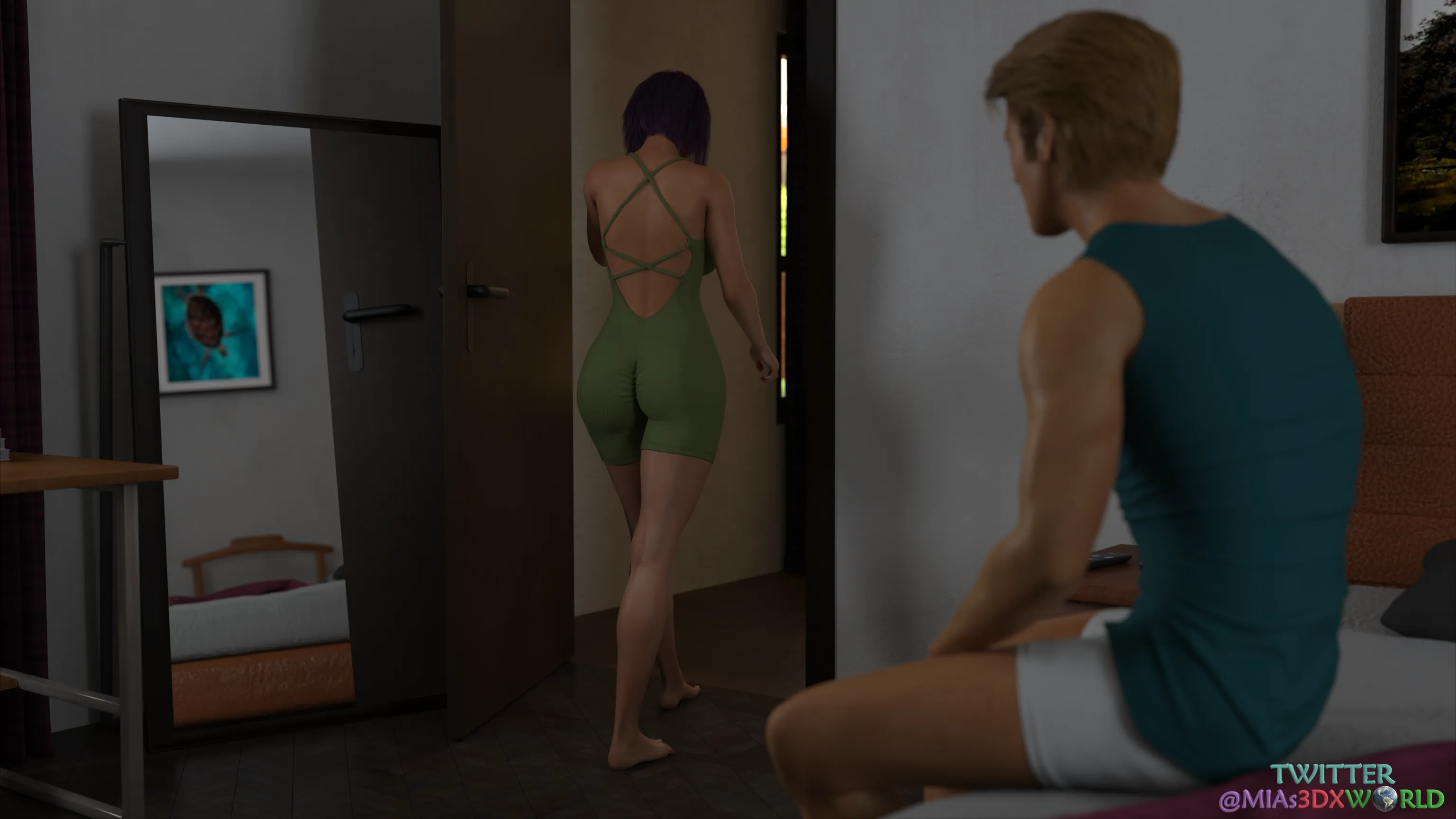 Temptation [MIAs3DXWorld] - 5.3 . Temptation - Chapter 5 - Part 3 - Page 40