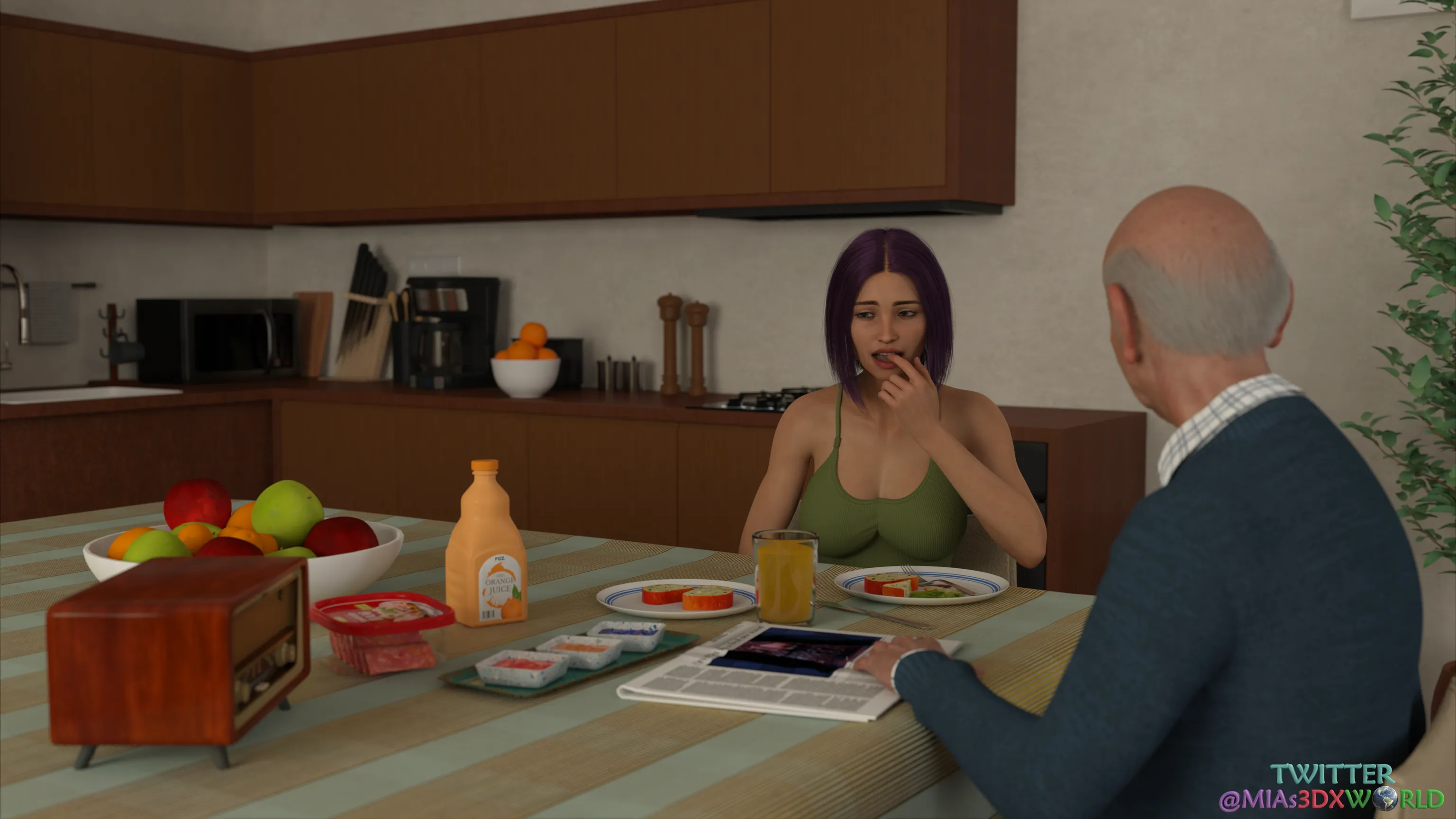 Temptation [MIAs3DXWorld] - 5.3 . Temptation - Chapter 5 - Part 3 - Page 74