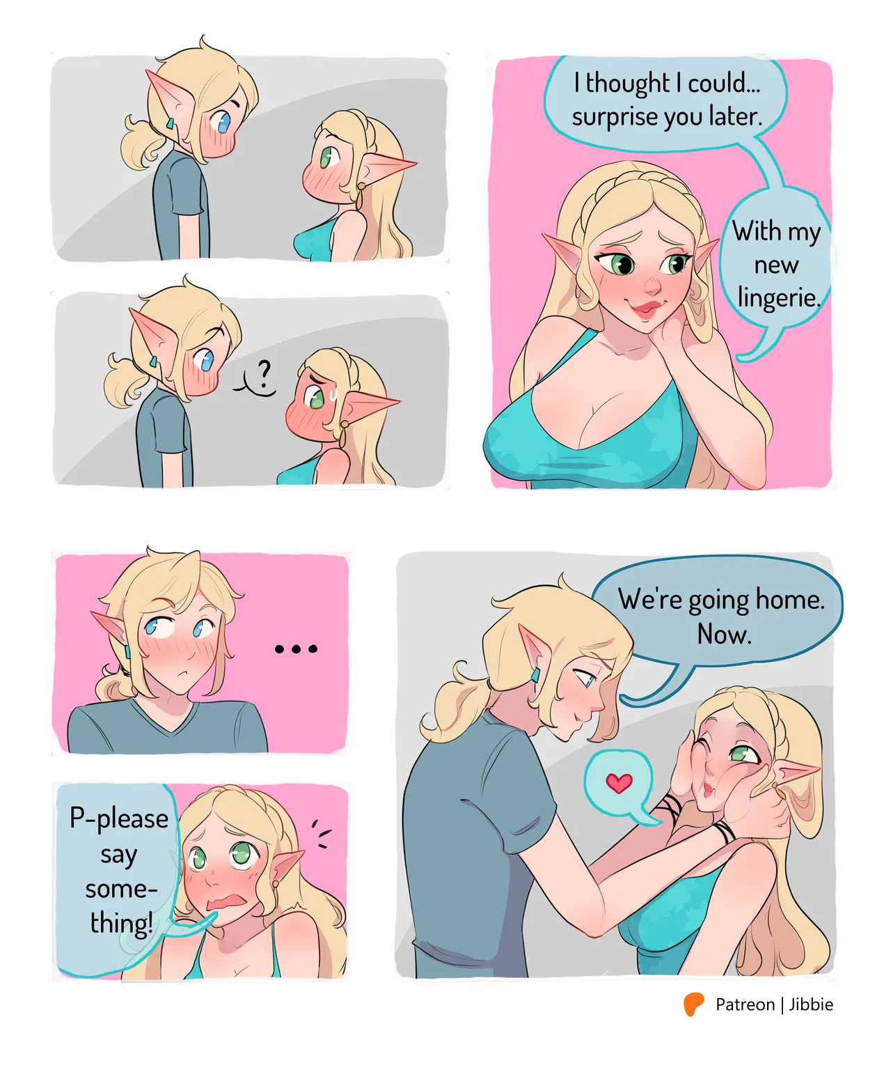 Zelda’s surprise [Princess Zelda] [Jibbie] - Zelda’s surprise [Princess Zelda] - Page 3