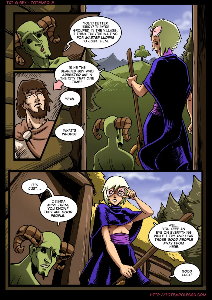 The Cummoner - 7 . The Cummoner - Chapter 7 - Burn The Witch! [Totempole] - Page 4
