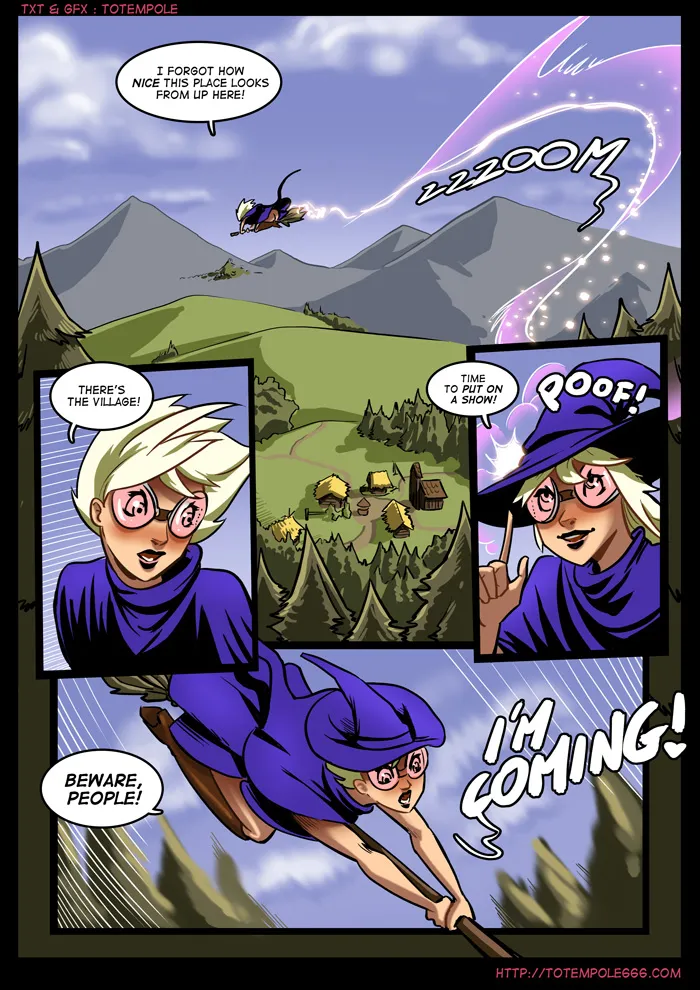 The Cummoner - 7 . The Cummoner - Chapter 7 - Burn The Witch! [Totempole] - Page 7