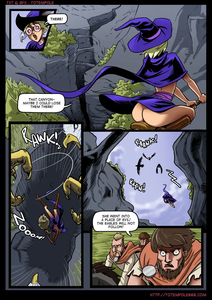 The Cummoner - 7 . The Cummoner - Chapter 7 - Burn The Witch! [Totempole] - Page 10