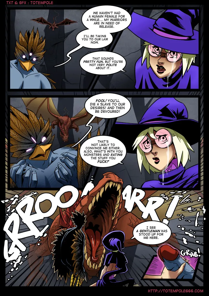 The Cummoner - 7 . The Cummoner - Chapter 7 - Burn The Witch! [Totempole] - Page 15