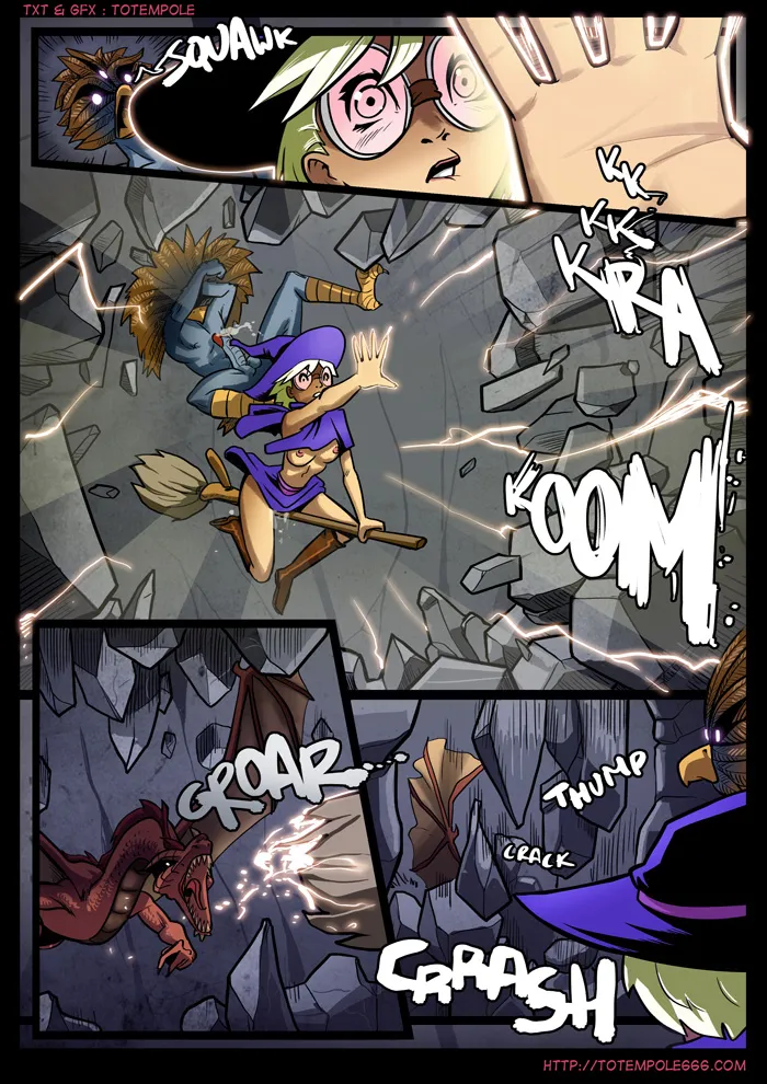 The Cummoner - 7 . The Cummoner - Chapter 7 - Burn The Witch! [Totempole] - Page 30