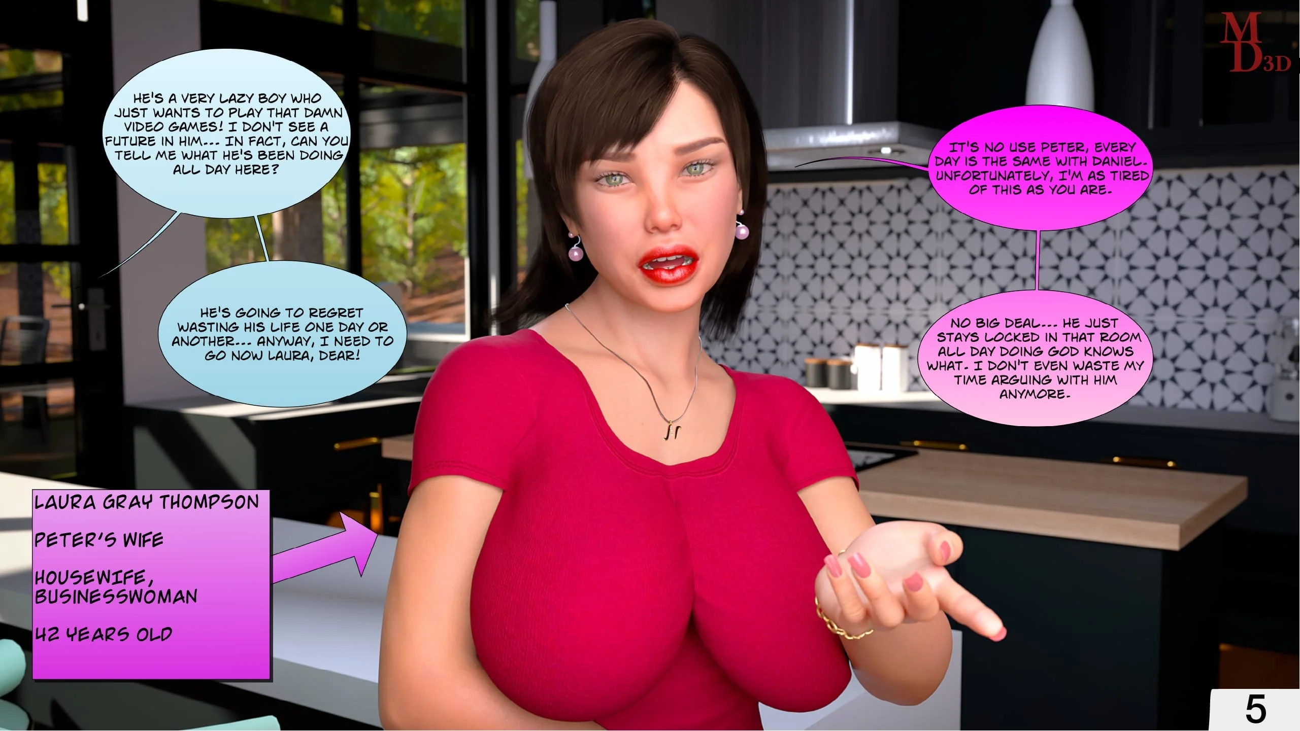 Slave Of A Cruel Son [Magic Dragon 3D] - 1 . Slave Of A Cruel Son - Chapter 1 - Page 7