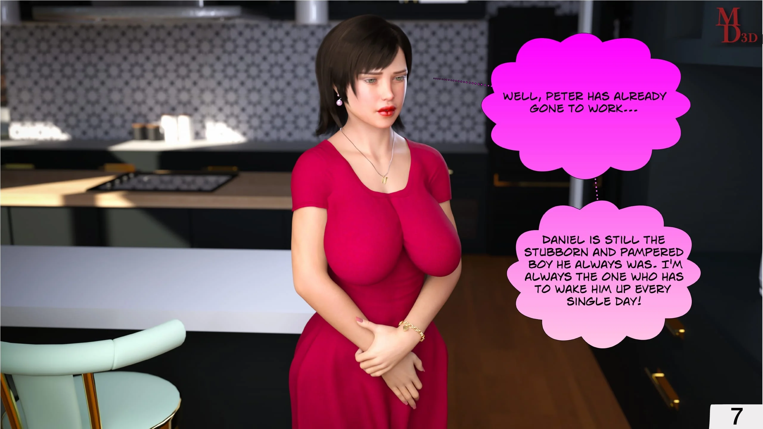 Slave Of A Cruel Son [Magic Dragon 3D] - 1 . Slave Of A Cruel Son - Chapter 1 - Page 9