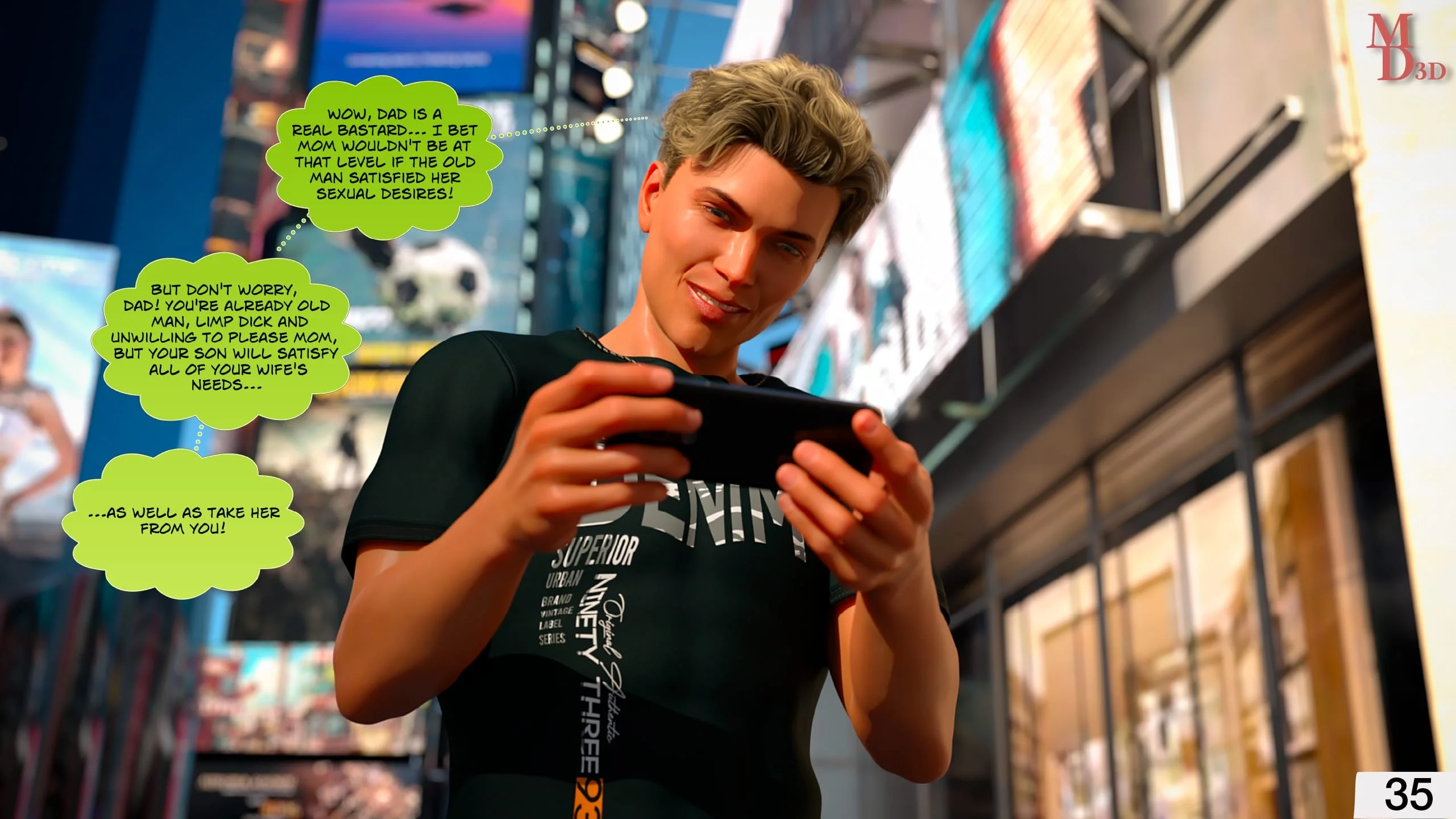 Slave Of A Cruel Son [Magic Dragon 3D] - 1 . Slave Of A Cruel Son - Chapter 1 - Page 39